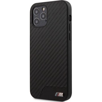 BMW M Line Backcover iPhone 12 Pro Max hoesje - Zwart