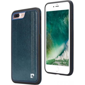 Pierre Cardin Backcover voor Apple iPhone 7-8 - Sapphire Blauw