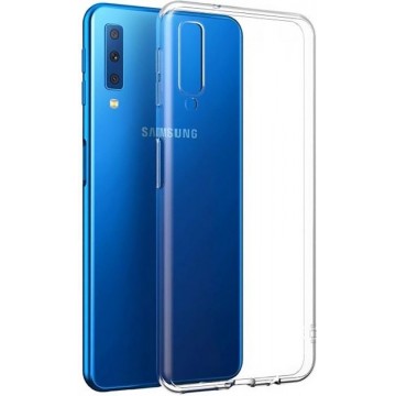 EmpX.nl Samsung Galaxy A7 (2018) TPU Transparant Siliconen Back cover