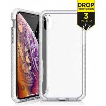 Itskins Supreme Clear voor Apple iPhone 6/6S/7/8/SE (2020) - Level 3 bescherming - Transparant/Wit