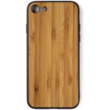 Houten Telefoonhoesje Iphone 8 - Bumper case - Bamboe
