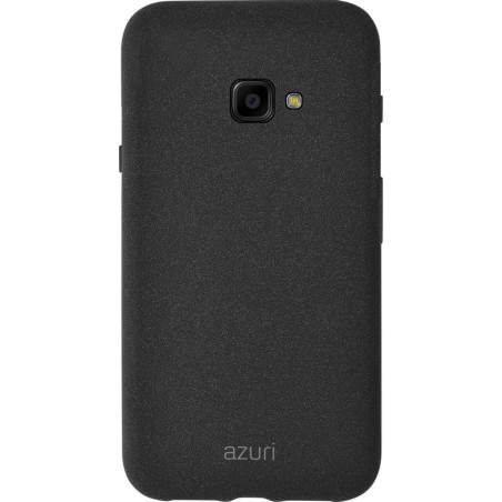 Azuri Samsung Galaxy Xcover 4 hoesje - Zand textuur backcover - Zwart