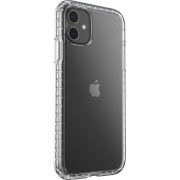 Speck Presidio Perfect Clear - with Impact Geometry - Apple iPhone 11 Clear - with Microban