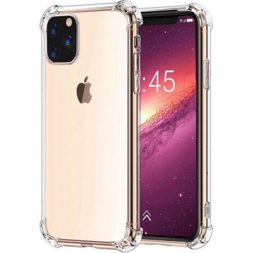 iPhone 11 Hoesje Shock Proof Siliconen Hoes Case Cover Transparant