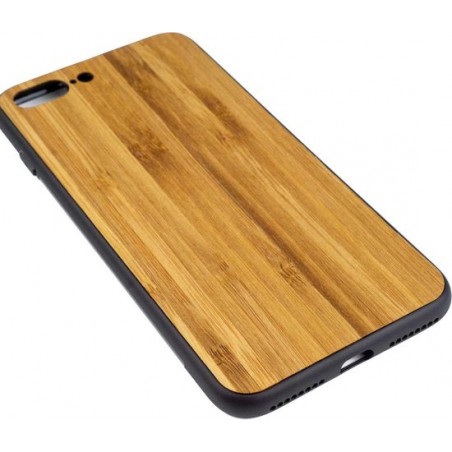 Houten Telefoonhoesje Iphone 7 PLUS - Bumper case - Bamboe