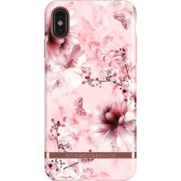 Richmond & Finch Pink Marble Floral for iPhone XS Max ROSE GOLD DETAILS