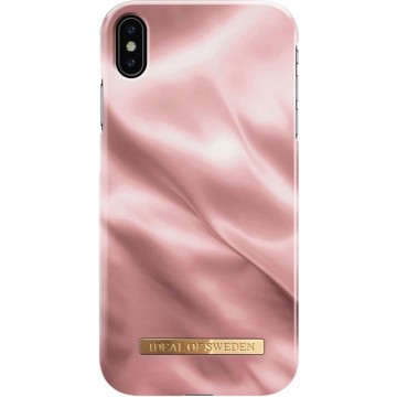 iDeal of Sweden Fashion Apple iPhone XS Max Hoesje Rose Satin