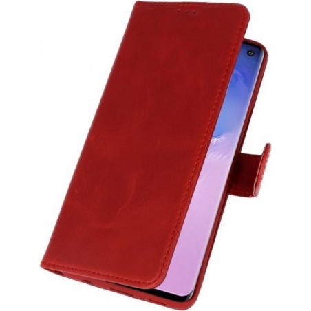 Wicked Narwal | Rico Vitello Rood Echt Leder Hoesje Samsung Samsung Galaxy S10