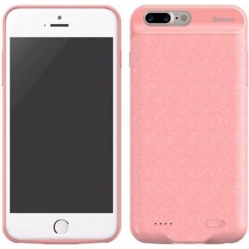 Hardcase met ingebouwde powerbank 2500 mAh iPhone 7/8 plus - roze