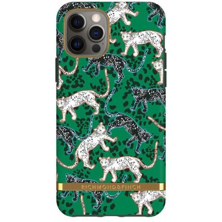 Richmond & Finch - iPhone 12 Pro Max Hoesje - Freedom Series Green Leopard