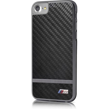 BMW Motorsport Satin Aluminium hardcase hoesje voor iPhone 7 Plus - zwart‎‎