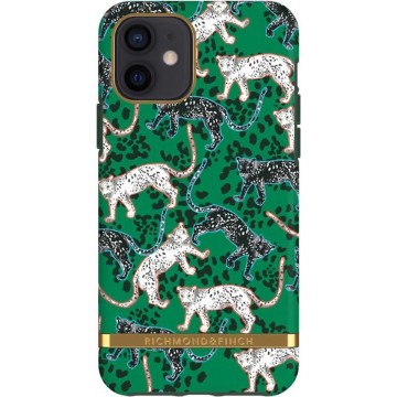 Richmond & Finch - iPhone 12 Hoesje - Freedom Series Green Leopard