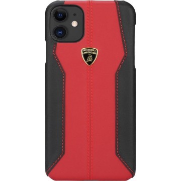 Lamborghini Apple iPhone 11 Rood Backcover hoesje Lambo Sport
