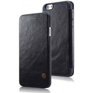 G-Case PU Leren Wallet iPhone 6(s) plus - Zwart