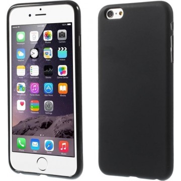 Apple iPhone 6 Plus | 6s Plus Hoesje Zwart Mat (flexibel)