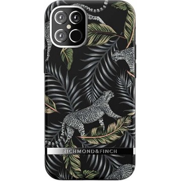 Richmond & Finch - iPhone 12 mini Hoesje - Freedom Series Silver Jungle