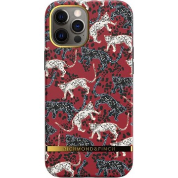 Richmond & Finch - iPhone 12 Pro Max Hoesje - Freedom Series Red Leopard