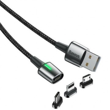 Baseus TZCAXC-B01 USB-kabel 2 m USB A Zwart