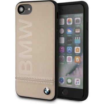 BMW Backcover hoesje Bruin - Stijlvol - Leer - iPhone 7 en iPhone 8 - BMW Edition