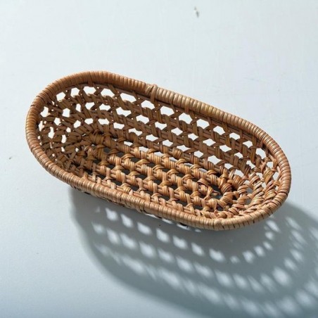 Let op type!! GP36 Rattan gevlochten kleine handdoek houder mand