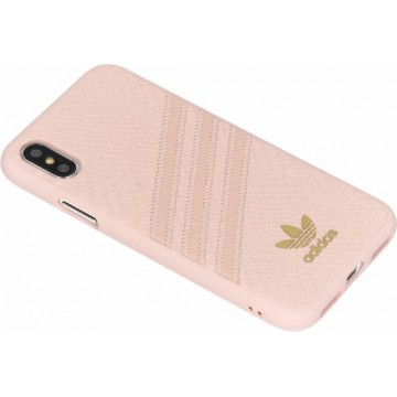 Adidas Originals Snake Backcover iPhone X / Xs hoesje - Roze