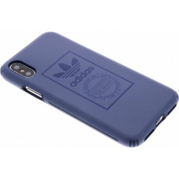 Adidas Originals Dual Layer Backcover iPhone X / Xs hoesje - Blauw