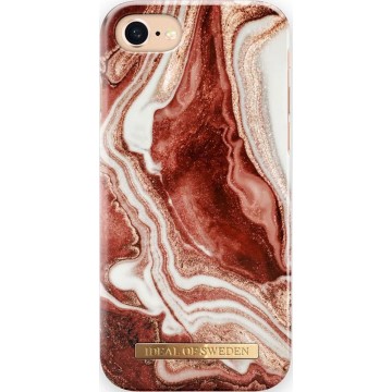 iDeal of Sweden Fashion Case iPhone 8/7/6/6s/SE Golden Rusty Marble