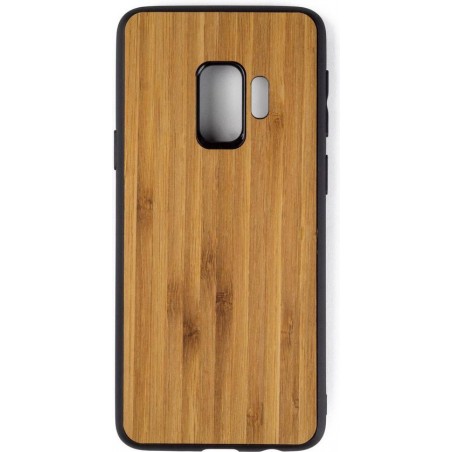 Houten Telefoonhoesje Samsung S9 – Bumper case - Bamboe