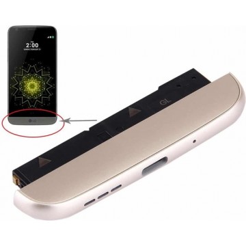 Onderkant (Dock + Microfoon + luidspreker Bel Zoemer) Module voor LG G5 / H840 / H850 (goud)