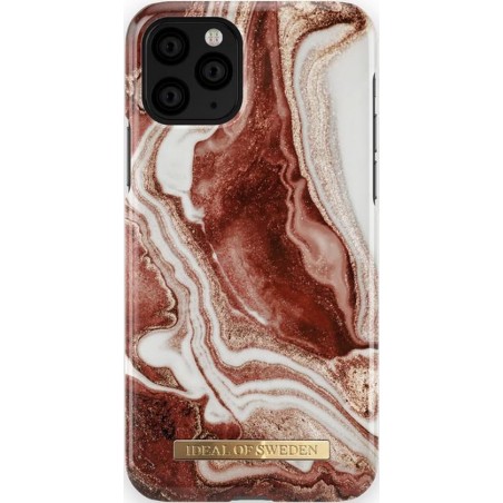 iDeal of Sweden Fashion Case iPhone 11 Pro Max/XS Max Golden Rusty Marble