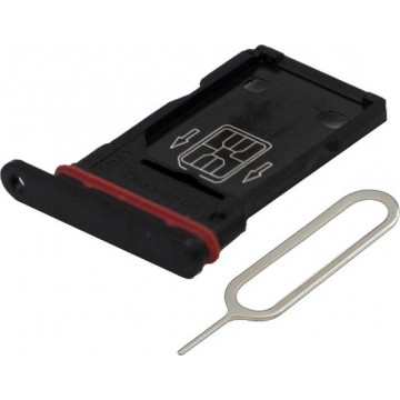 MMOBIEL Sim Tray Kaart Houder Nano Slot voor OnePlus 8 - IN2010  - Zwart - 6.55 inch