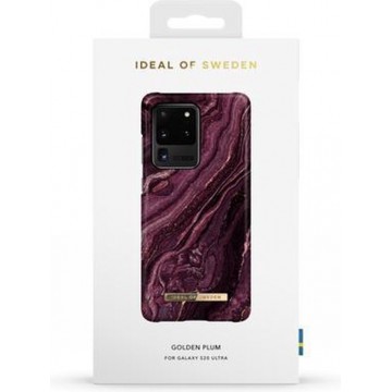 iDeal of Sweden Fashion Case Samsung Galaxy S20 Ultra Golden Plum