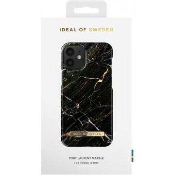 iDeal of Sweden Fashion Case iPhone 12 Mini Port Laurent Marble