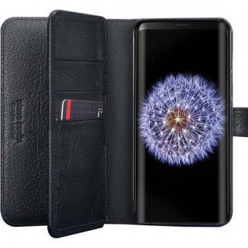Pierre Cardin Leren Wallet Case Hoesje Samsung Galaxy S9 - Zwart