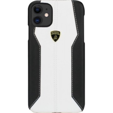 Lamborghini Apple iPhone 11 Pro Max Wit Backcover hoesje Lambo Sport
