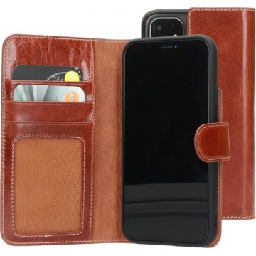 Mobiparts Excellent Wallet Case 2.0 Apple iPhone 11 Oaked Cognac