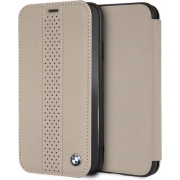 BMW Book Case Bruin - BMW Edition - Leer - iPhone XR - Chic