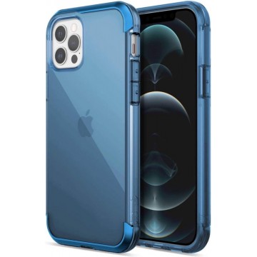 Raptic Air Apple iPhone 12 Pro Max Hoesje Back Cover Blauw