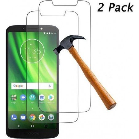 2 Stuks - Motorola Moto E5 / Moto G6 Play Tempered glass