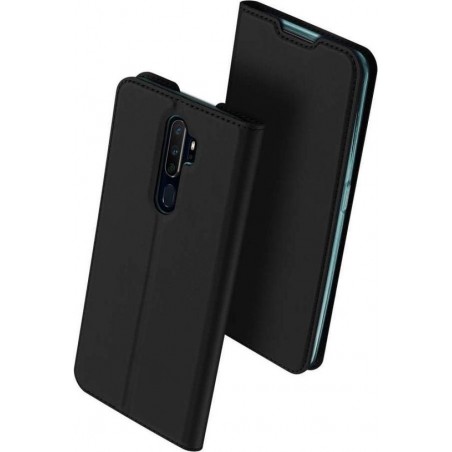 DUX DUCIS - Oppo A5 (2020) / A9 (2020) Wallet Case Slimline - Zwart