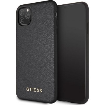 Guess Iridescent Back Cover - zwart - voor iPhone 11 Pro Max