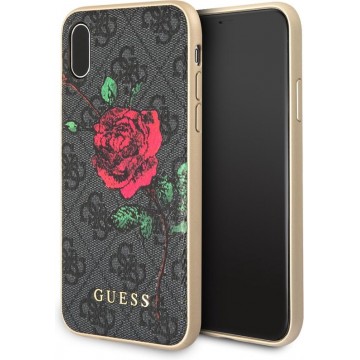 Guess Rozen Design Hard case voor iPhone X / XS