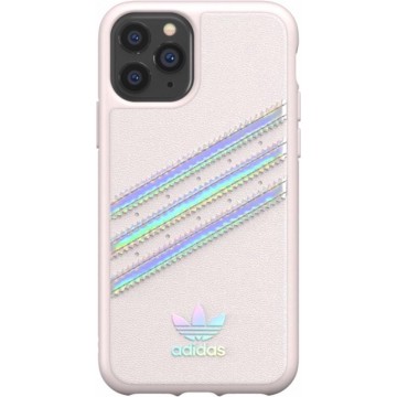Adidas Originals Samba Backcover iPhone 11 Pro hoesje - Roze / Wit