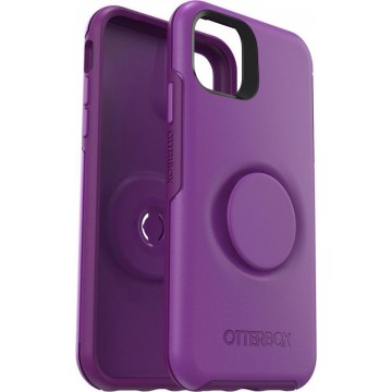 Otter + Pop Symmetry Case voor Apple iPhone 11 Pro Max - Paars