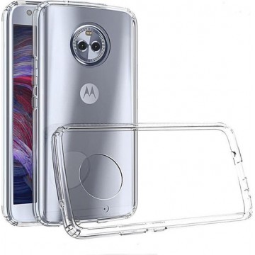 Motorola Moto X4 Hoesje - Siliconen Backcover - Transparant