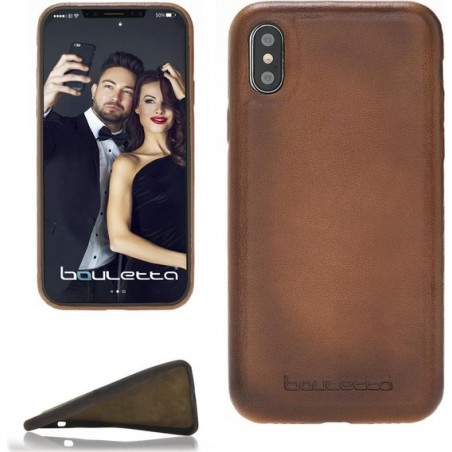 Bouletta iPhone X / Xs Flexible Case - Burned Cognac