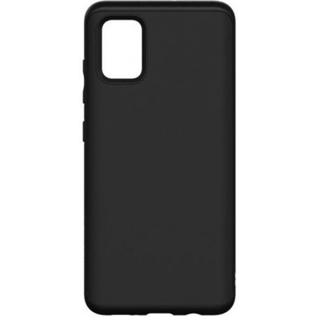 RhinoShield SolidSuit Backcover Samsung Galaxy A51 hoesje - Classic Black