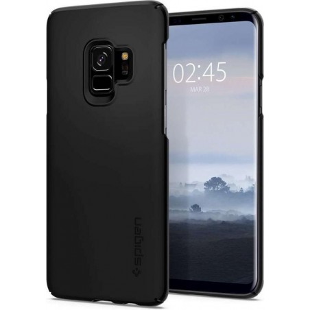 Spigen Air Skin Samsung Galaxy S9 Plus Hoesje - Zwart