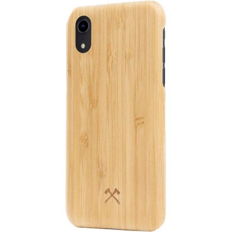 iPhone XR hoesje - Woodcessories - Bamboo - Hout