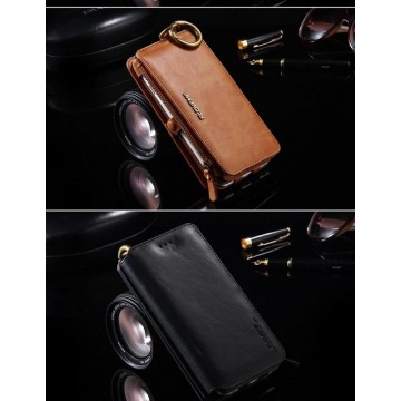 iPhone 6/6S bookcover wallet portemonee hoesje bruin